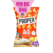 PROPER All The Cheese Lentil Chips 85g