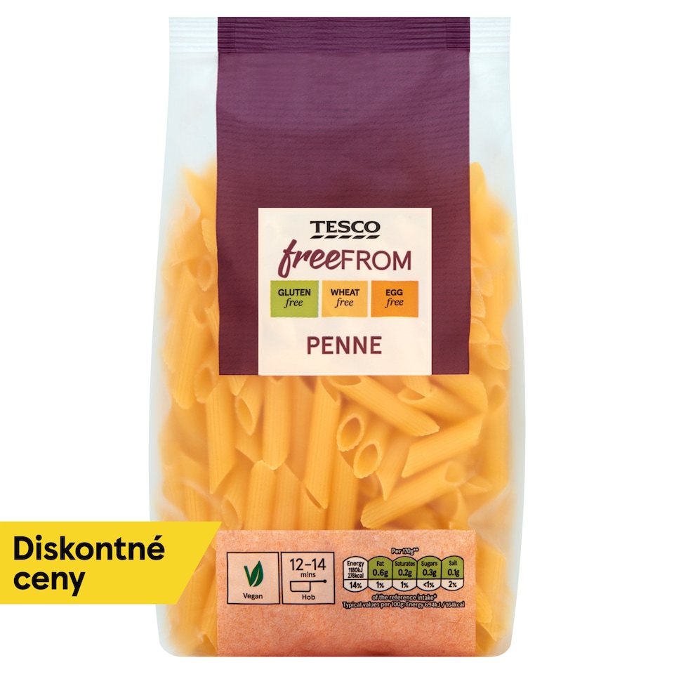 image 1 of Tesco Free From Penne 500 g