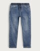 image 5 of F&F Boys Elasticated Waist Jeans in Blue