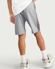 image 2 of F&F Active ULTRAMOVE Boys Side Stripe Shorts in Grey