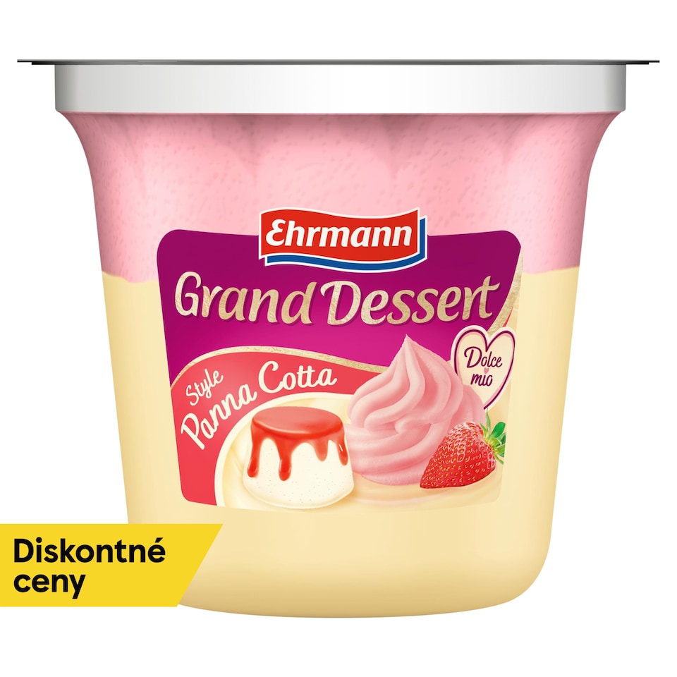 image 1 of Ehrmann Grand Dessert Panna Cotta 190 g