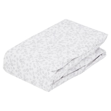 F&F Home Bedding Poly Cotton Printed Folk Fitted Sheet Doube