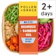 image 1 of Pollen & Grace Mezze Houmous + Rainbow Veg Grain Bowl 275g
