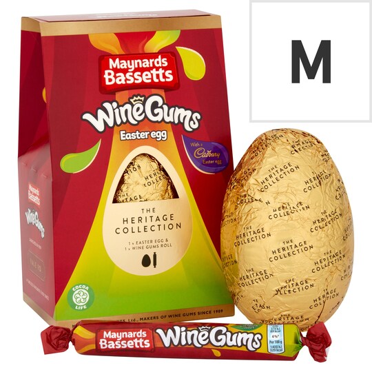 Cadbury Wine Gums Chocolate Shell Egg 162G Tesco Groceries