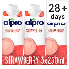 Alpro Soya Drink - Strawberry 3x250ml