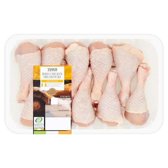 Tesco Irish Chicken Drumstick 1.203Kg Tesco Groceries