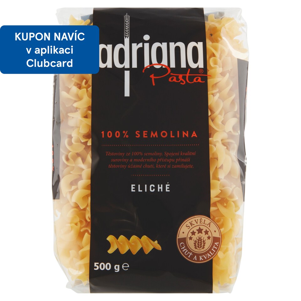Obrázek 1 pro produkt Adriana Pasta Eliché těstoviny semolinové sušené 500g