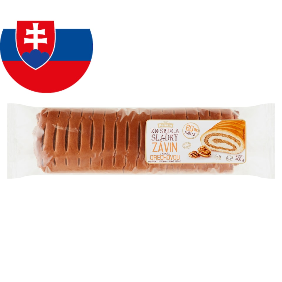 Penam Zo srdca sladký Strudel with Walnut Filling 400 g