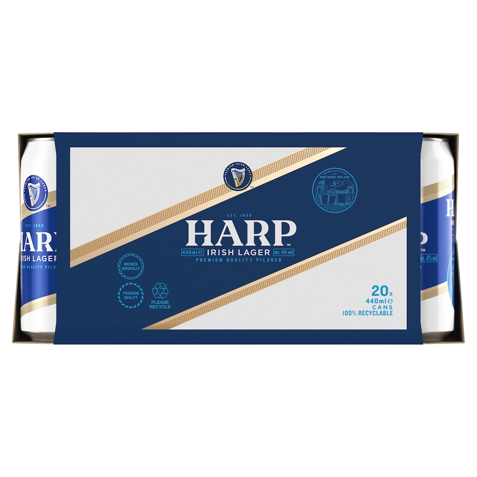 Harp Irish Lager 20X440ml