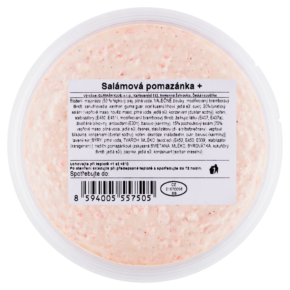 Obrázek 1 pro produkt Salámová pomazánka