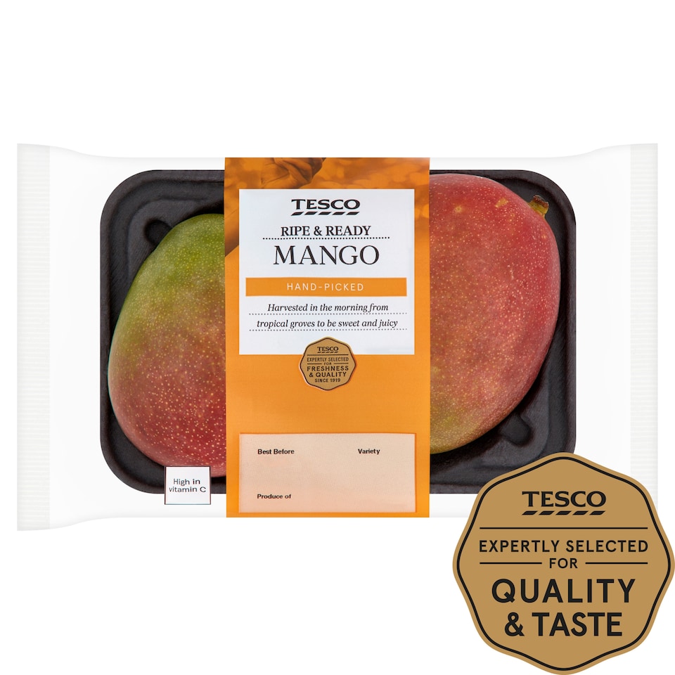image 1 of Tesco Ripe & Ready Mango Twin Pack
