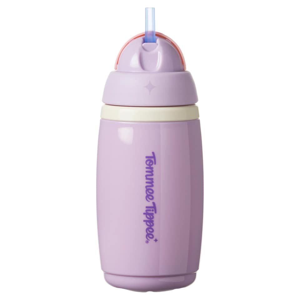 image 1 of Tommee Tippee Insulated Straw Cup 266Ml 12M+ Assorted