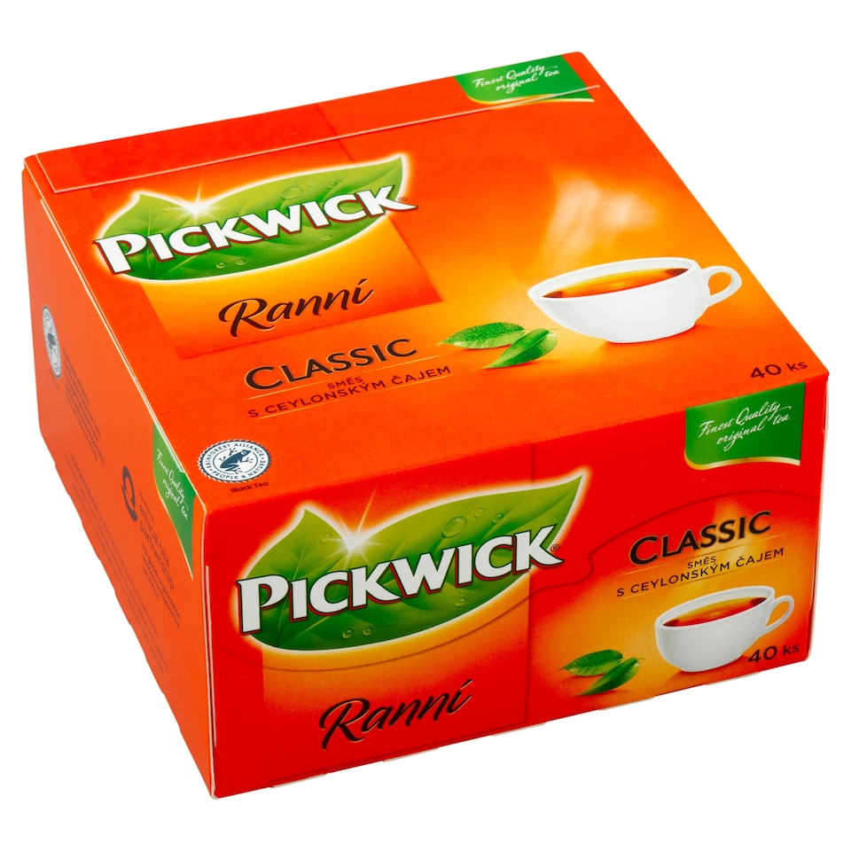 Pickwick Ranní černý čaj 40 x 1,75g (70g)