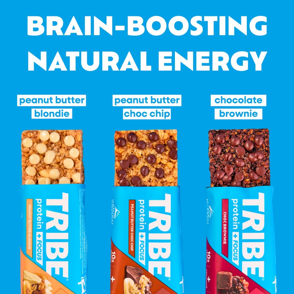 image 1 of TRIBE Energy & Focus Peanut Butter Blondie 60g