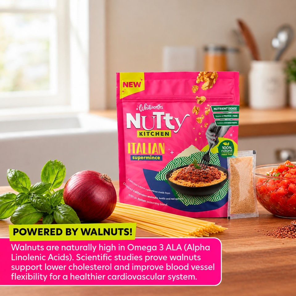 image 1 of Whitworths Nutty Kitchen Italian Super Mince 200g