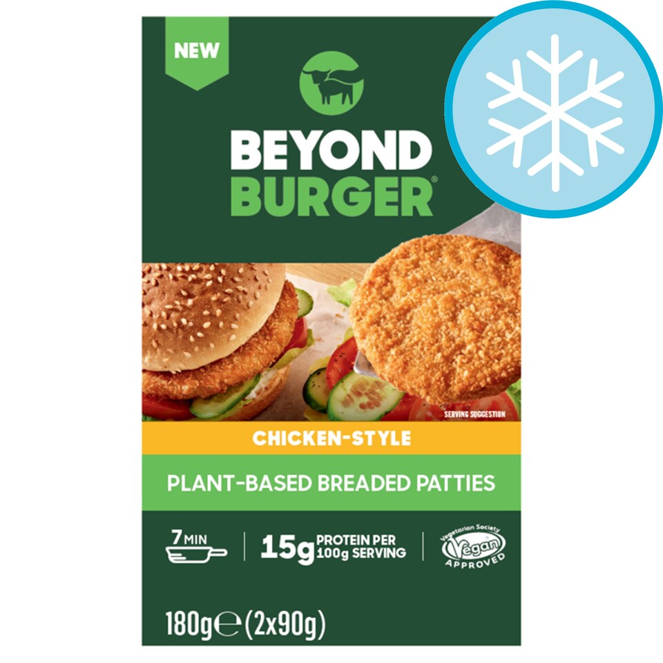 Beyond Burger Chicken Style PlantBased Patties 2X90g Tesco Groceries