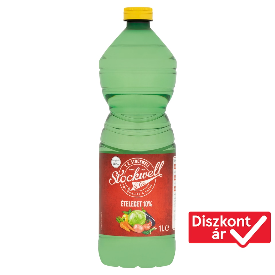 Stockwell & Co. Food Vinegar 10% 1 l