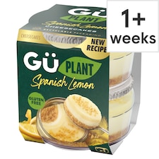 Gu Free From Lemon Cheesecakes 2X92g
