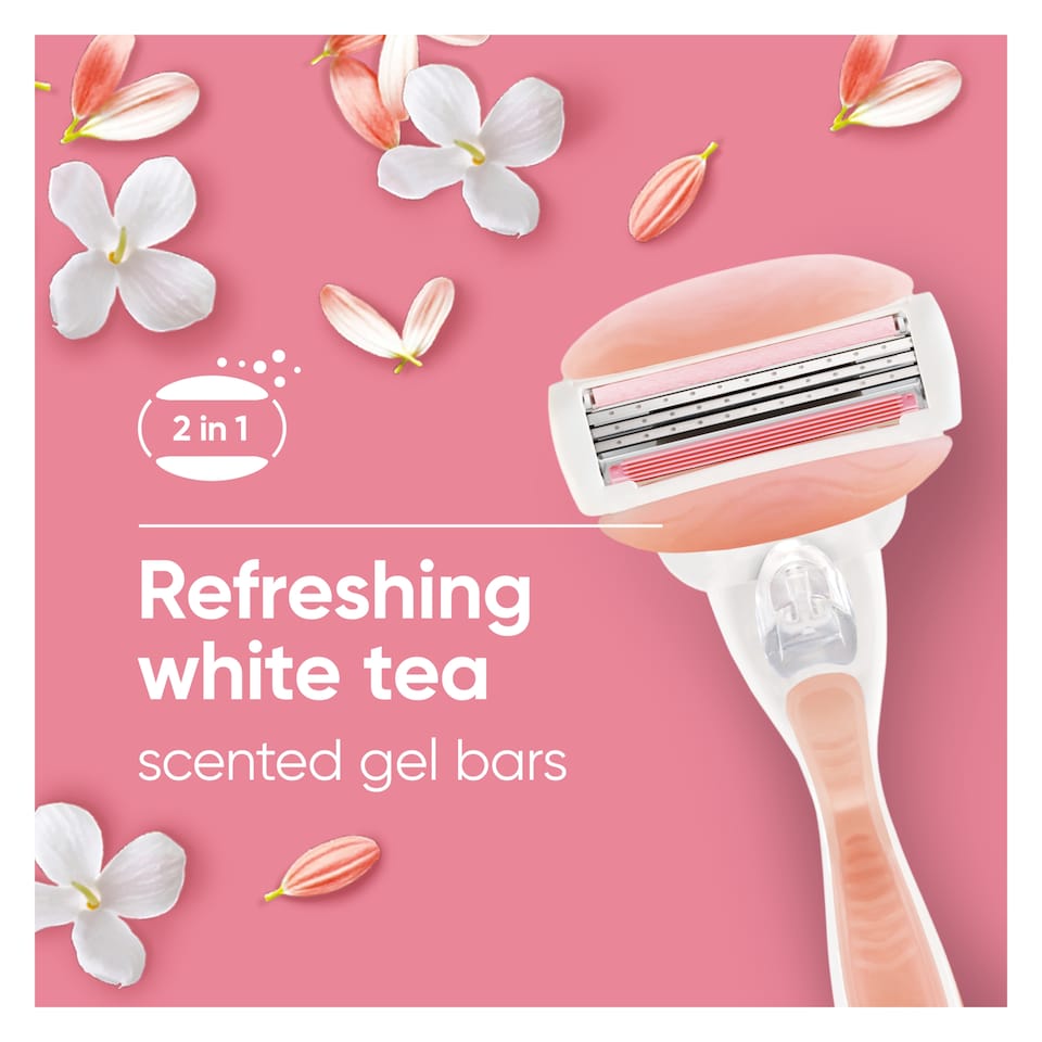 image 1 of Gillette Venus Comfortglide Spa Breeze Razor