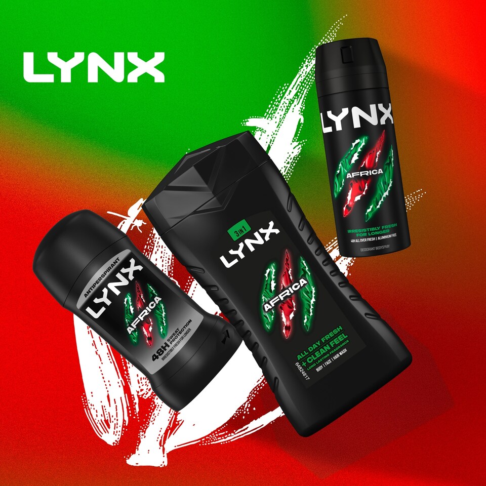 image 1 of Lynx Africa 12 Hour Refreshing Bodywash 50Ml