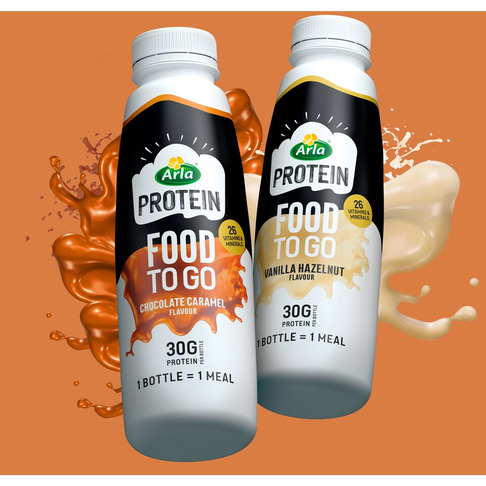 image 1 of Arla Protein Food To Go Meal Drink Vanilla Hazelnut 500ml