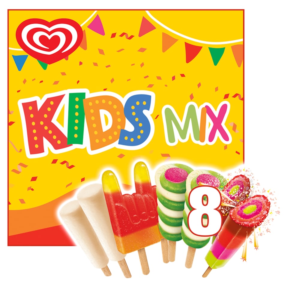 Algida Kids Mix 8 pcs 398ml