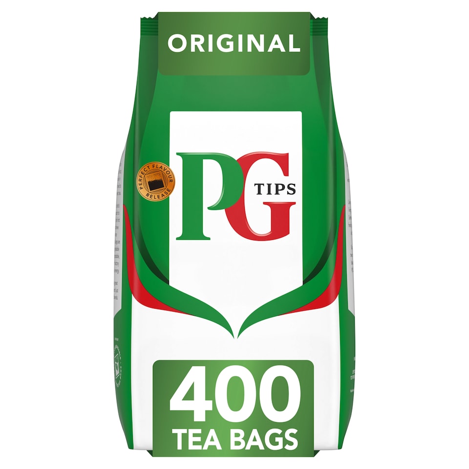 PG Tips Original Black Tea 400 Tea Bags 1.16kg