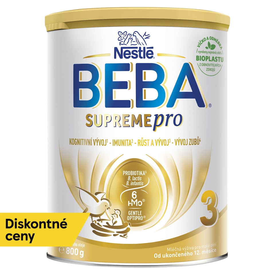 image 1 of BEBA SUPREMEpro 3, 6 HMO, Milk for Young Children, 800 g
