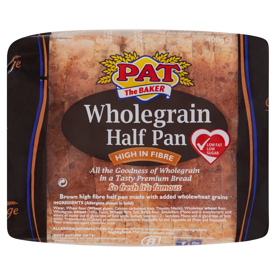 Pat Half Wholegrain