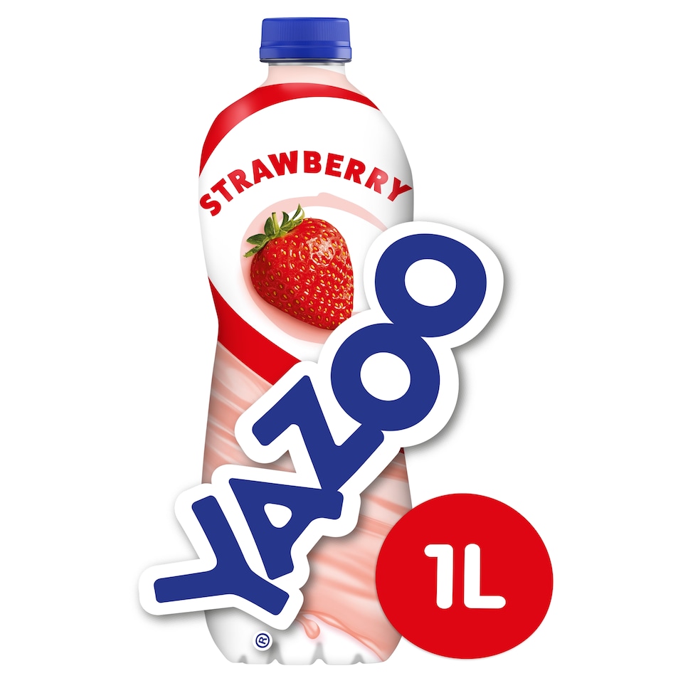 Yazoo Strawberry Milkshake 1 Litre Bottle