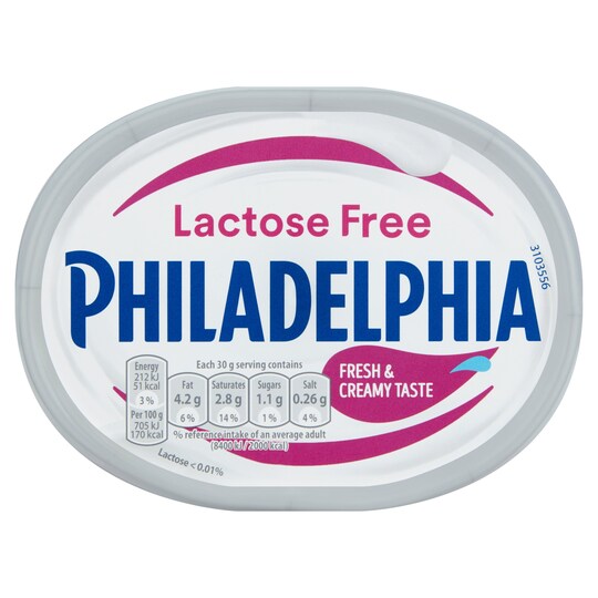 Philadelphia Lactose Free Soft Cheese 150G Tesco Groceries