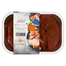 Tesco Finest Tandoori Lamb Leg Steaks 380g