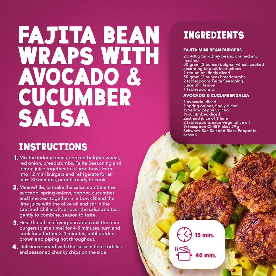 image 1 of Schwartz Fajita Seasoning 46g 