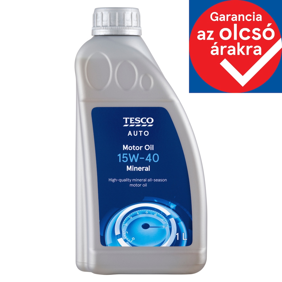 Tesco Auto Mineral 15W-40 motorolaj 1 l