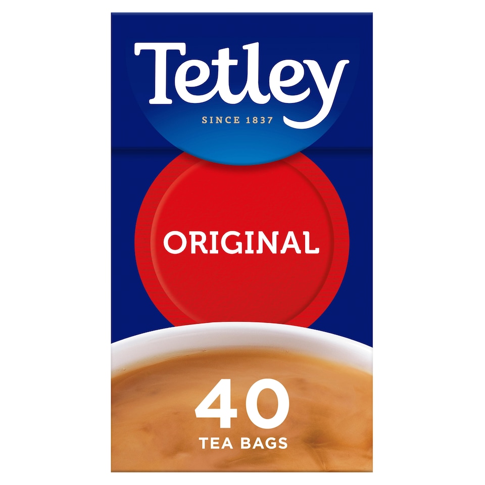 image 1 of Tetley 40 Teabags 125G