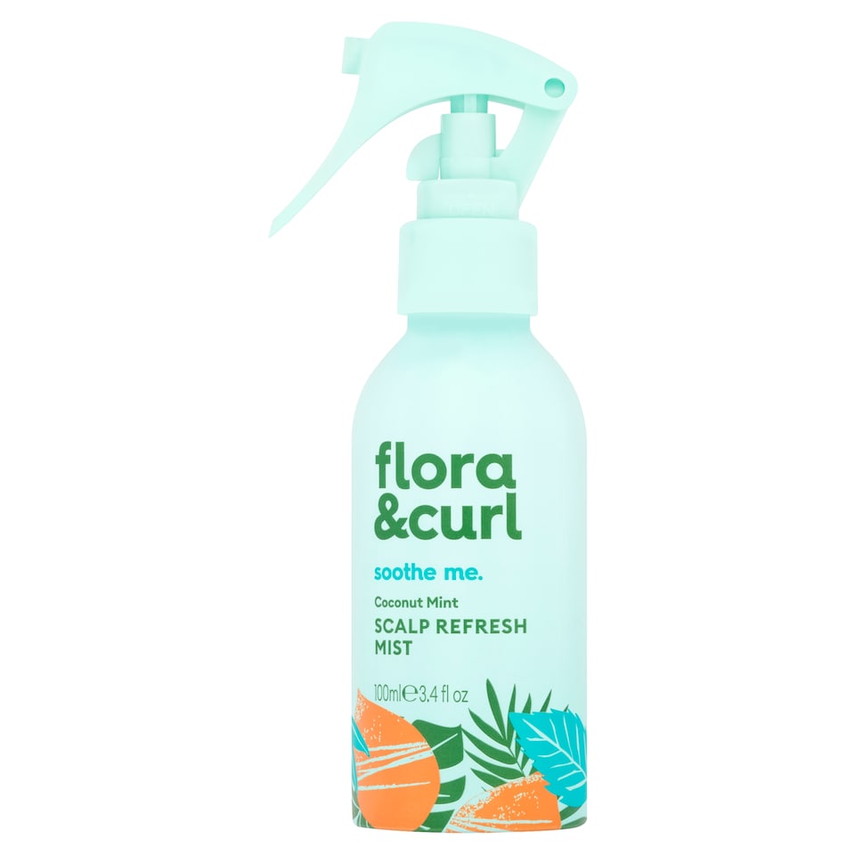 image 1 of Flora & Curl Coconut Mint Scalp Refresh Mist 100ml