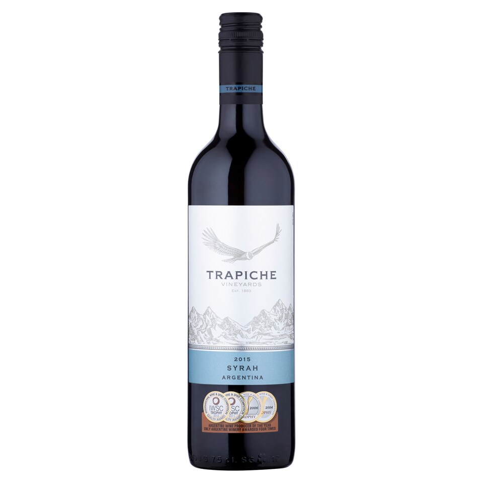 Trapiche Syrah červené víno suché 750ml