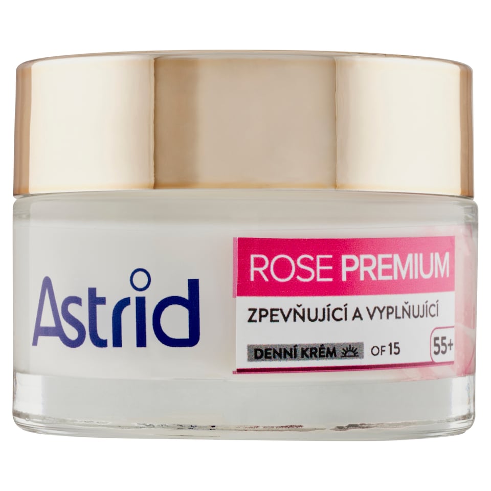 obrázok 1 z Astrid Rose Premium spevňujúci a vyplňujúci denný krém OF 15 55+ 50 ml