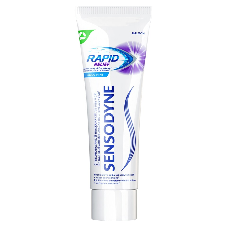 image 1 of Sensodyne Rapid Relief Cool Mint Toothpaste with Fluoride 75ml