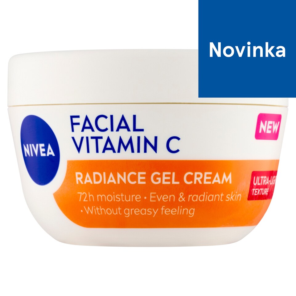 obrázok 1 z Nivea Facial Vitamín C Rozjasňujúci gélový krém 100 ml