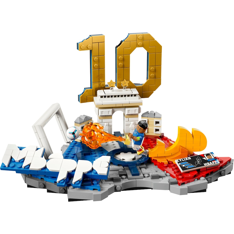 obrázok 1 z LEGO Editions 43013 Kylian Mbappé - Hviezdne momenty futbalu