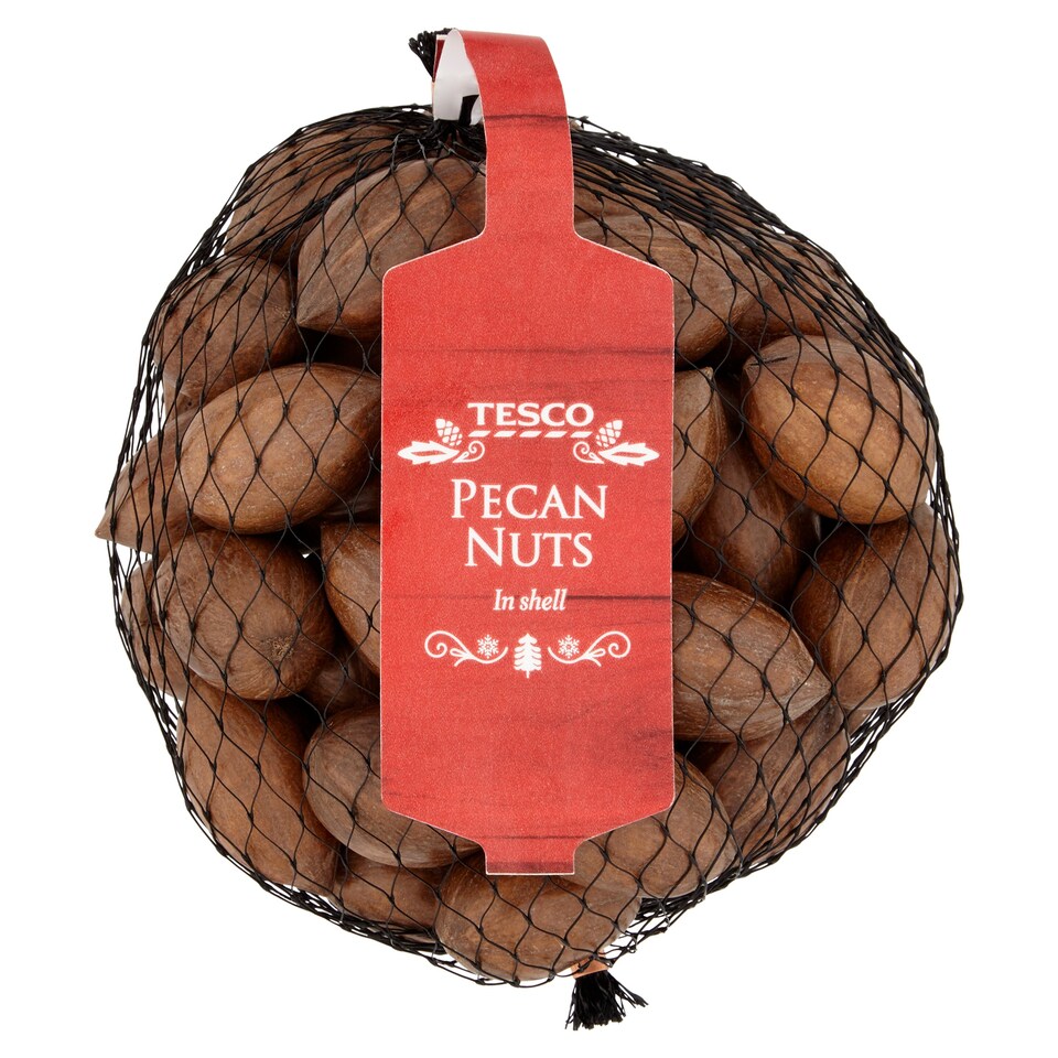 Tesco Christmas Pecan Nuts In Shell 300G