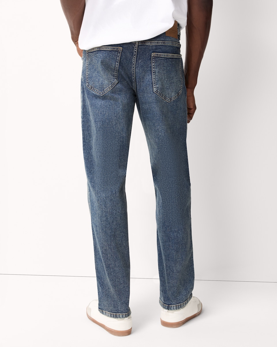 image 1 of F&F Relaxed Fit FREEFIT® Jeans  in Blue