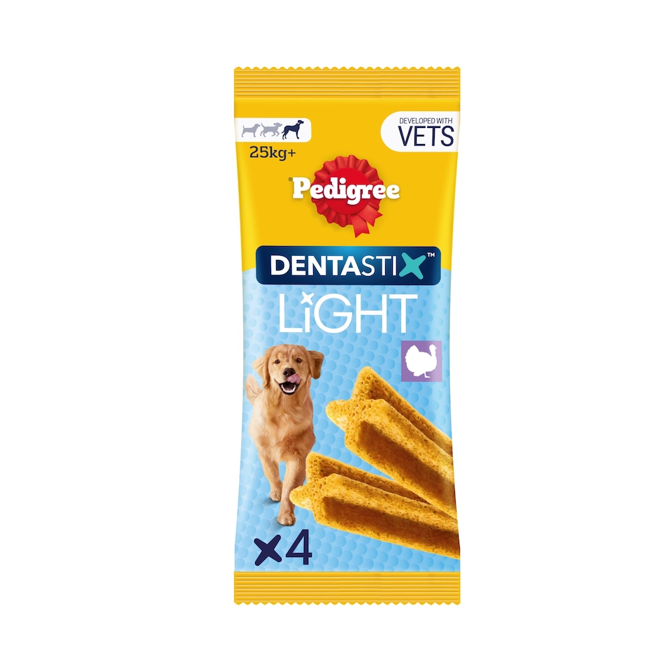 image 1 of PEDIGREE DentaStix Light Daily Dental Chews Large Dog 4 Sticks 87g