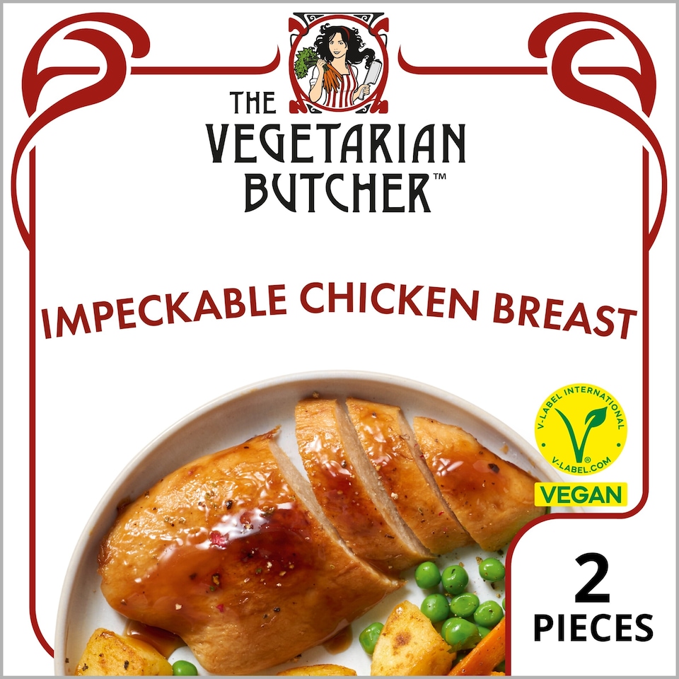 image 1 of The Vegetarian Butcher Impeckable Vegan Chicken Breast 180g