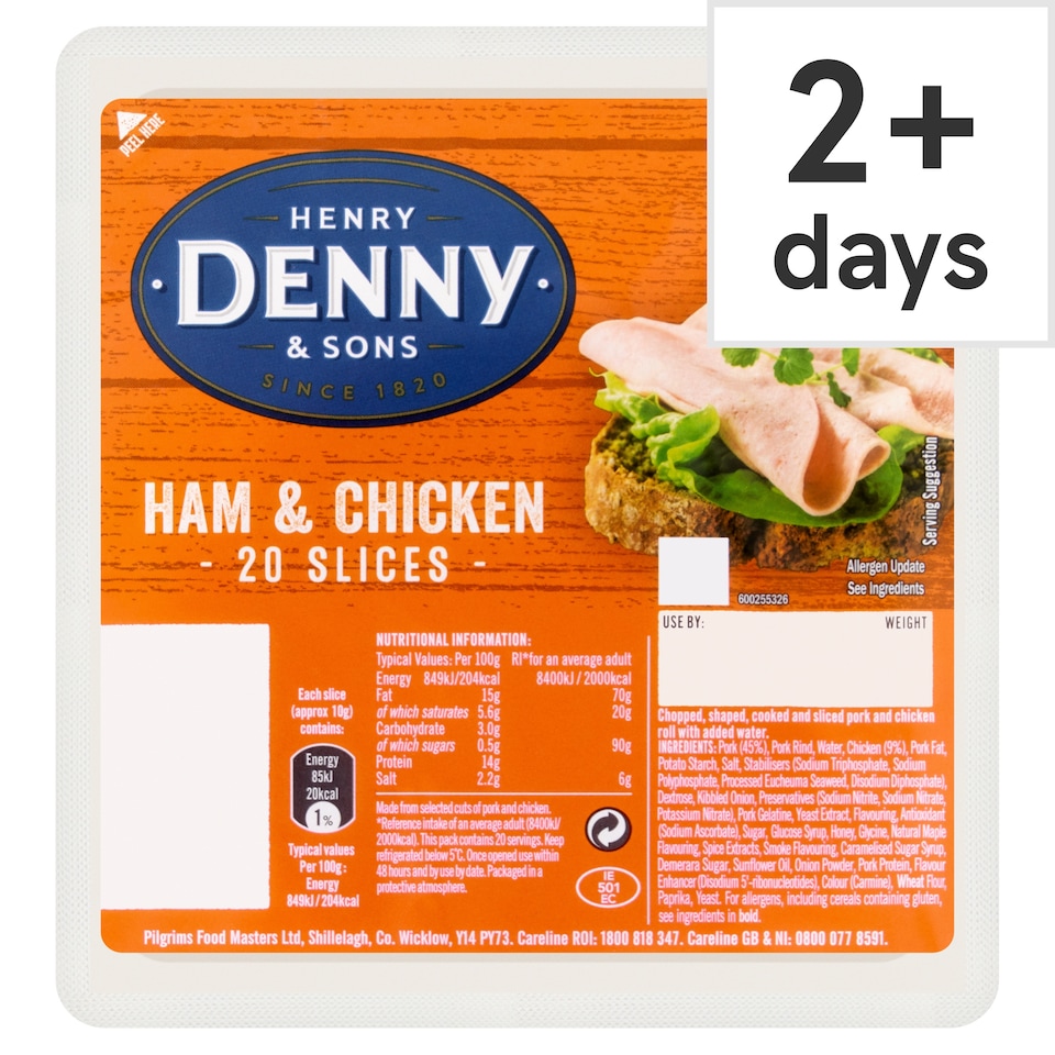 Denny Ham & Chicken Roll 200G