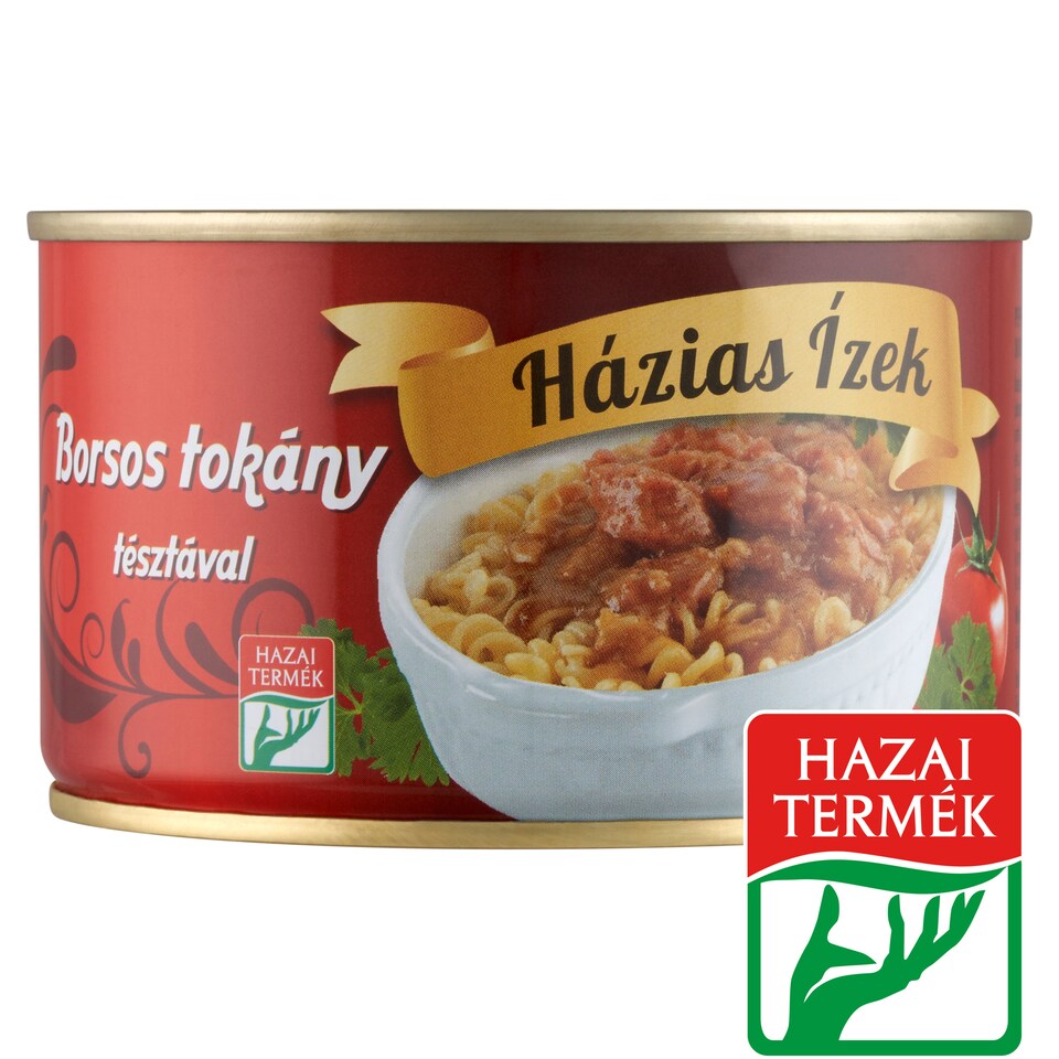 Házias Ízek borsos tokány tésztával 400 g