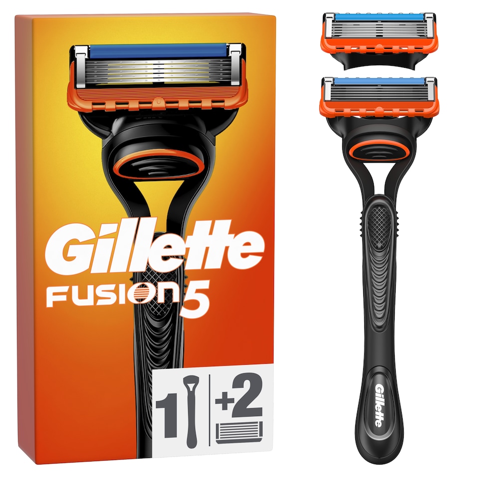 Gillette Fusion5 Férfi Borotva, 1 db Gillette Borotva, 2 db Borotvabetét 1. kép