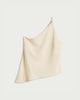 image 4 of The F&F Edit One Shoulder Beaded Top in Cream