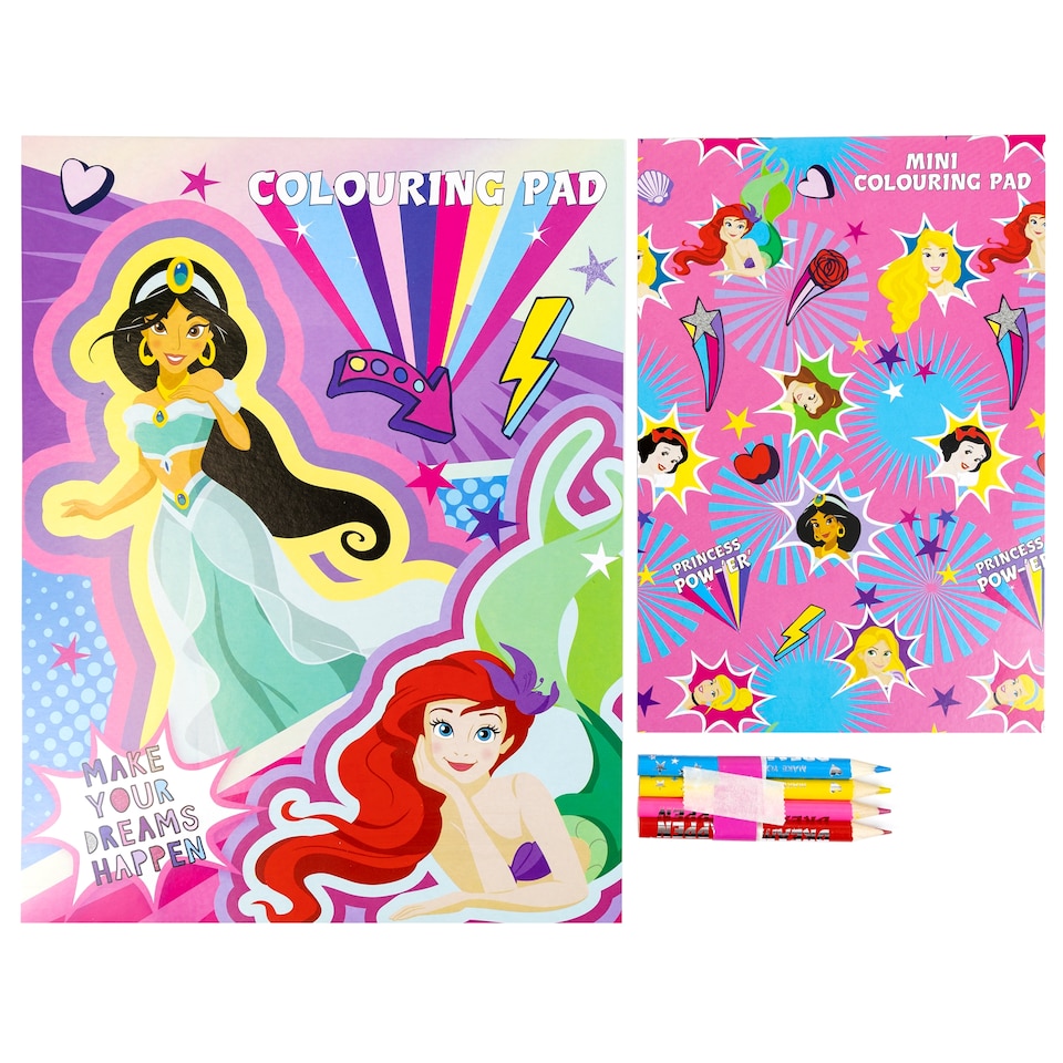 image 1 of Disney Princess Play Colouring Pack 
